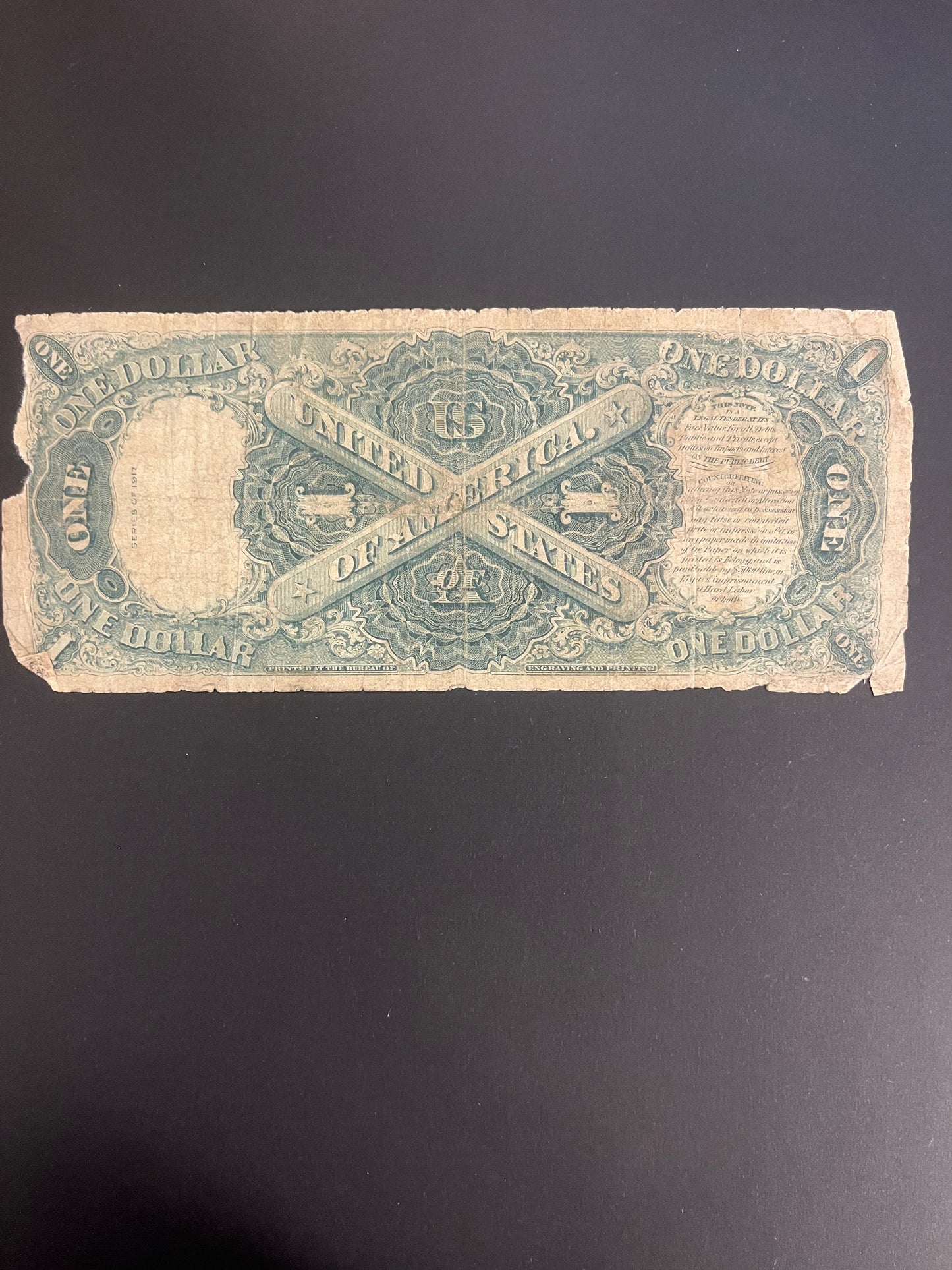 $1 1917 United States Note - 548A
