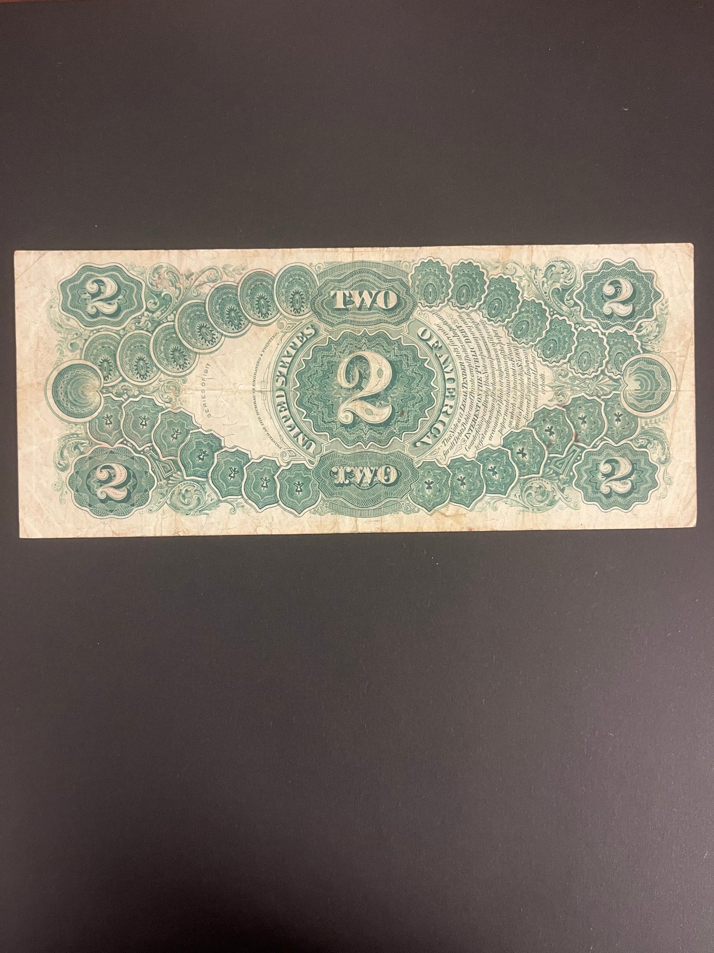 $2 1917 Legal Tender Note -260A