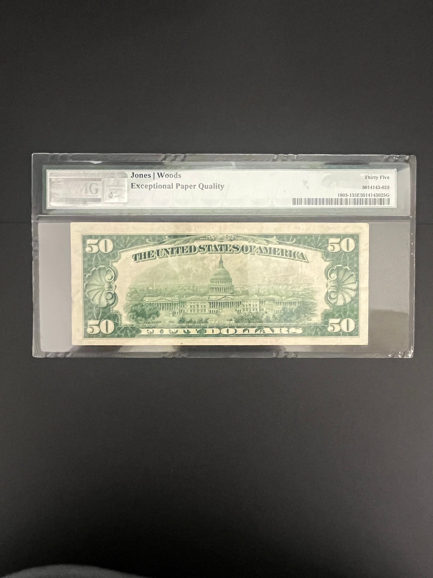 1929 $50 San Antonio TX National - 2294A PMG 25 EPQ