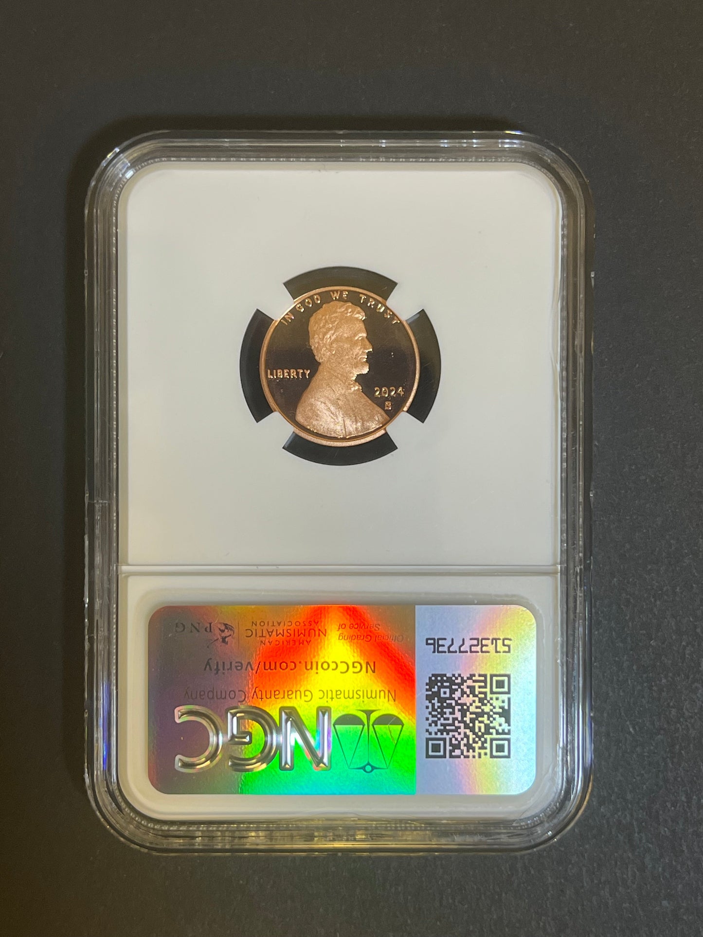 2024-S Lincoln Penny PF69 RD Ultra Cameo - First Releases - NGC Graded Coin