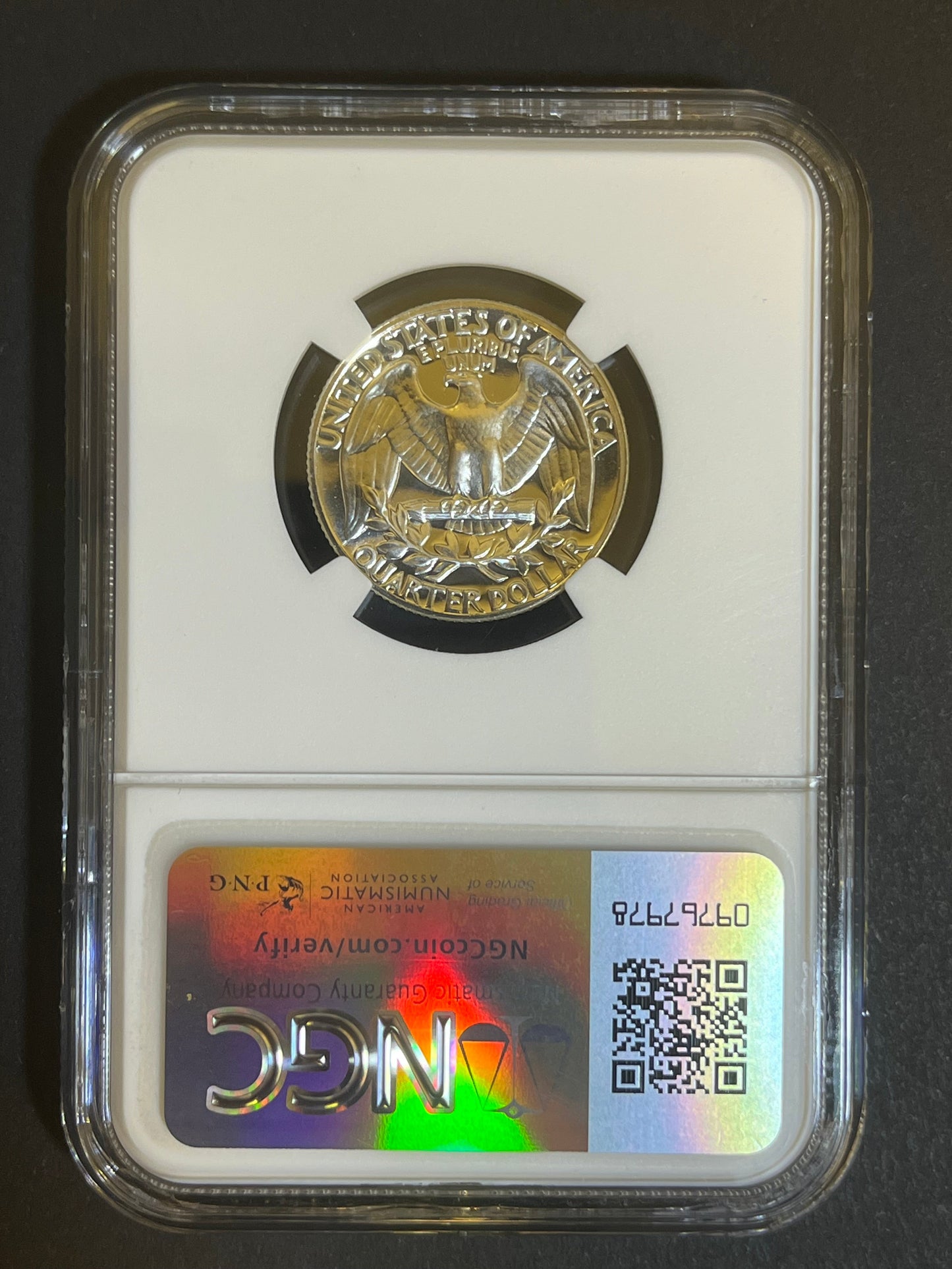 1962 Washington Quarter PF 67 - NGC Certified 90% Silver Proof Coin