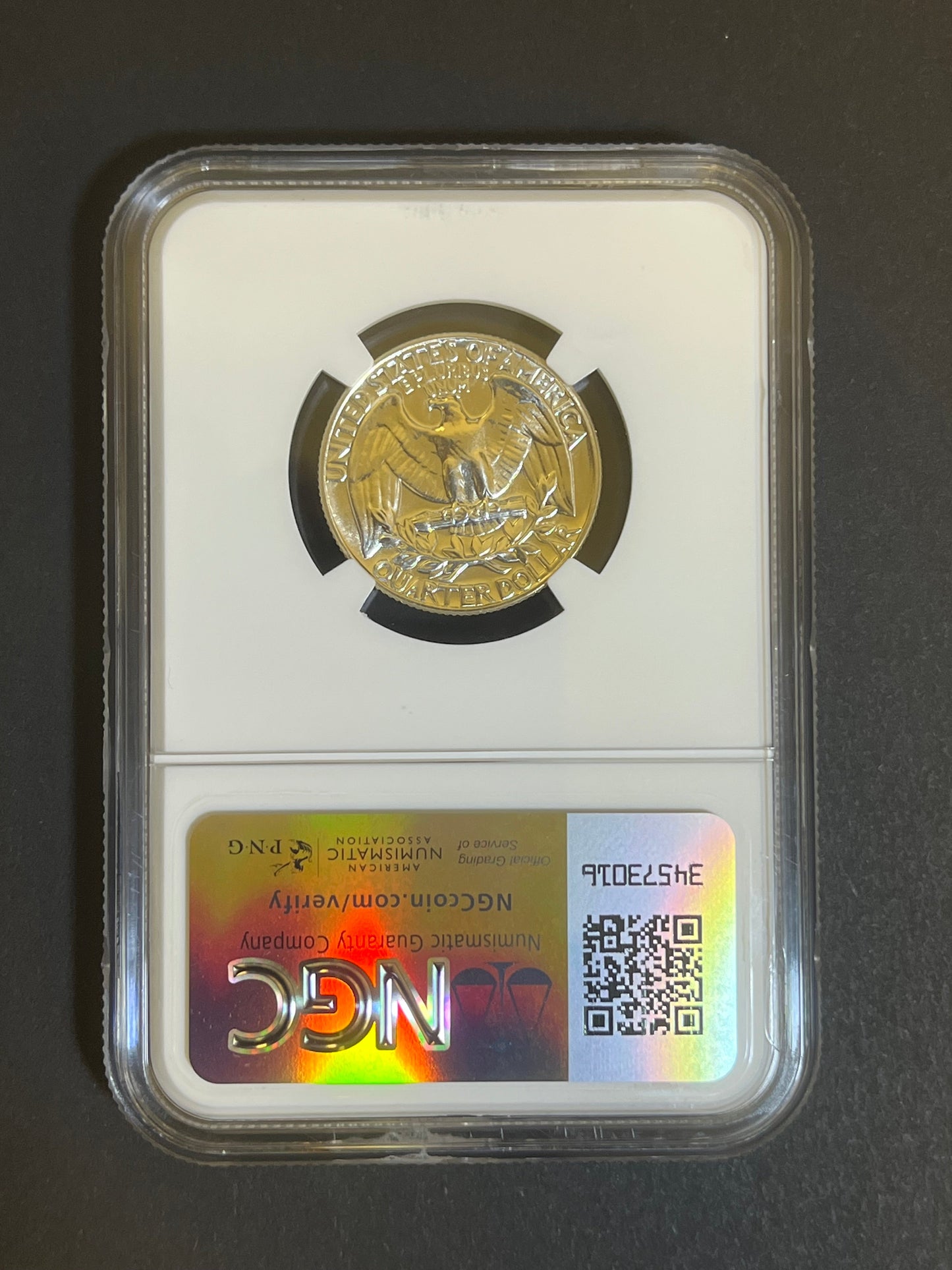 1961 Washington Quarter PF 66 - NGC Certified 90% Silver Proof Coin