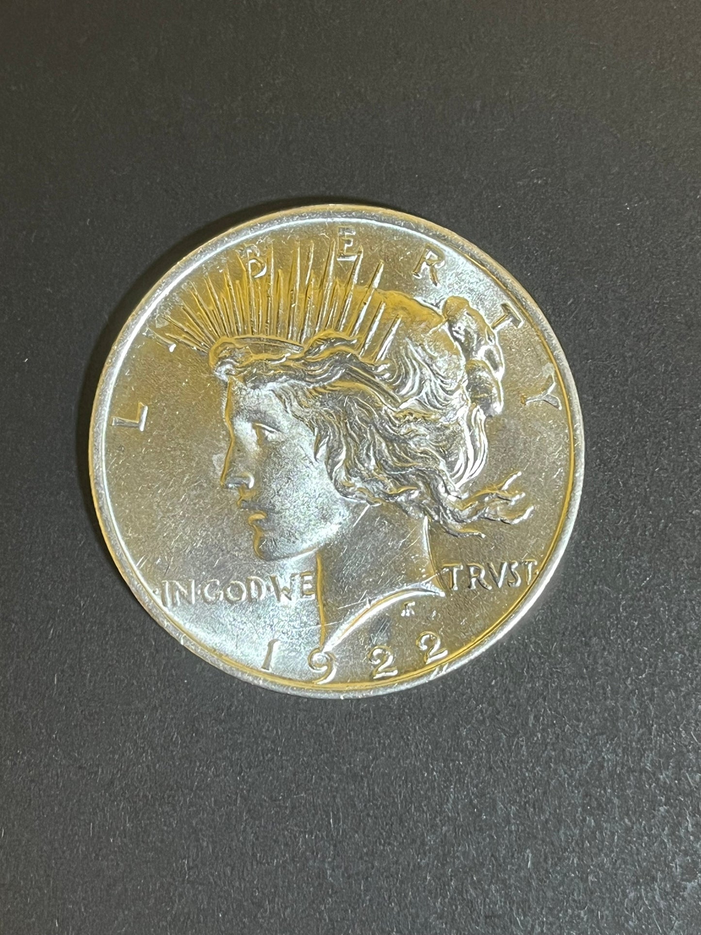 1922 Peace Silver Dollar - Appears Unc
