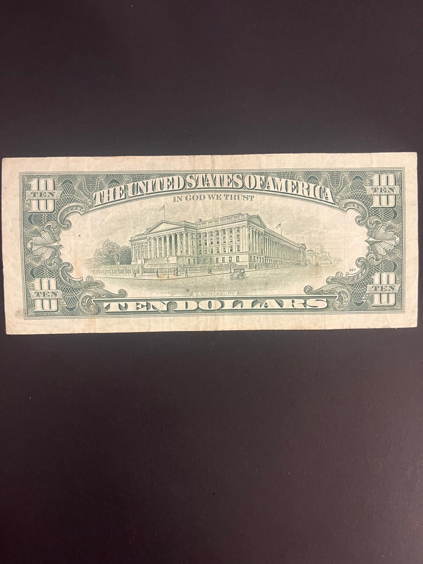 $10 1988 Series Note - Serial L35397145B