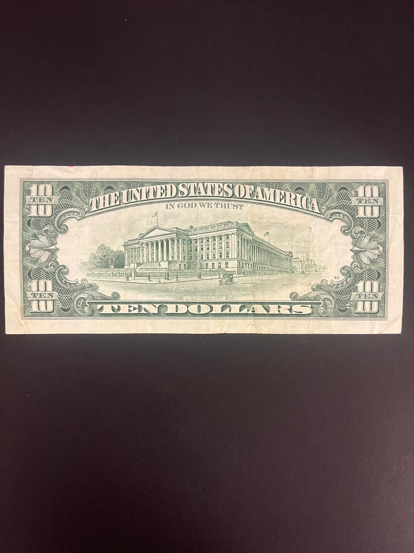 $10 1995 Series Note - Serial F90890487C