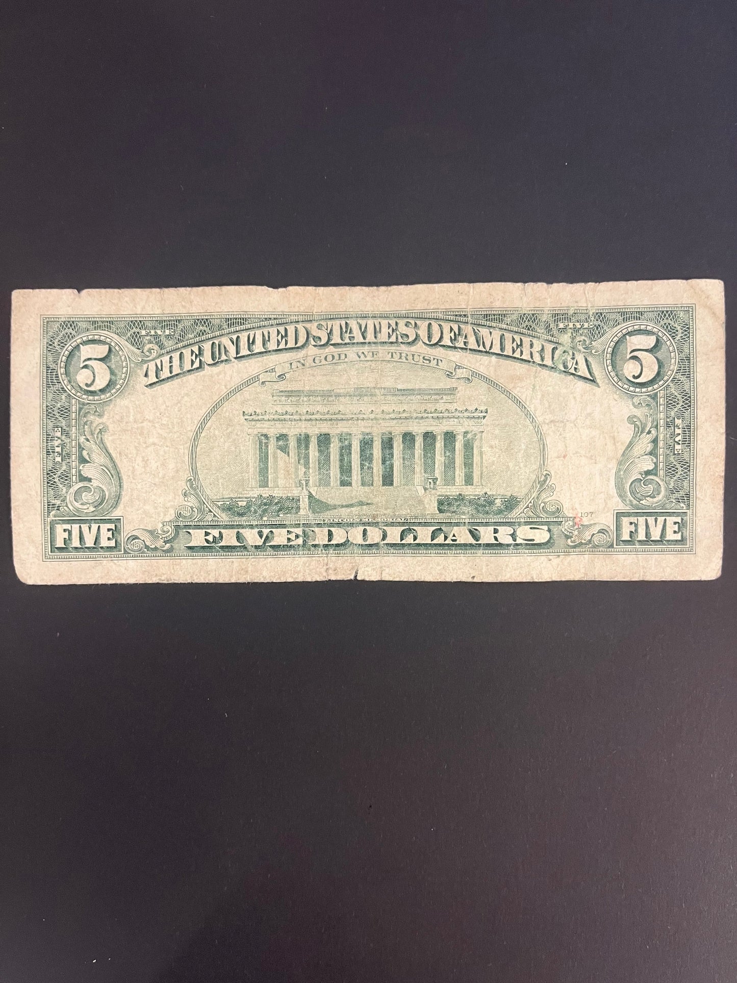 $5 1995 Series Note - 939B