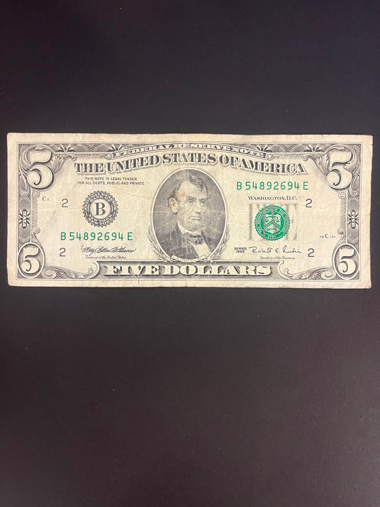 $5 1995 Series Note - 2694E