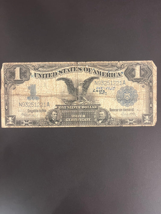 $1 1899 Silver Certificate - Serial N9325