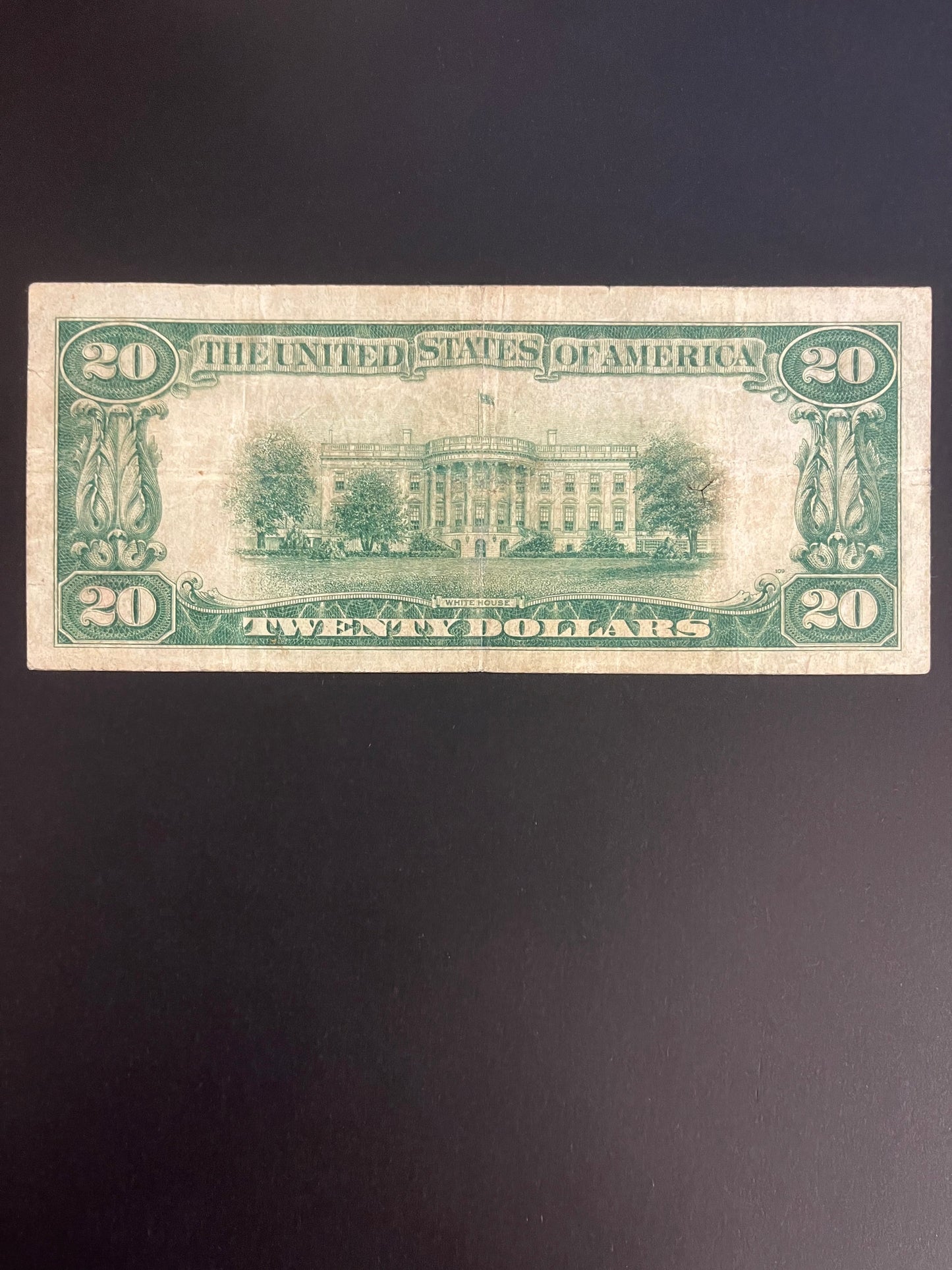 $20 1928 Gold Certificate Note - Serial A06375246A
