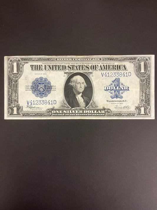 $1 1923 Silver Certificate Note 841d