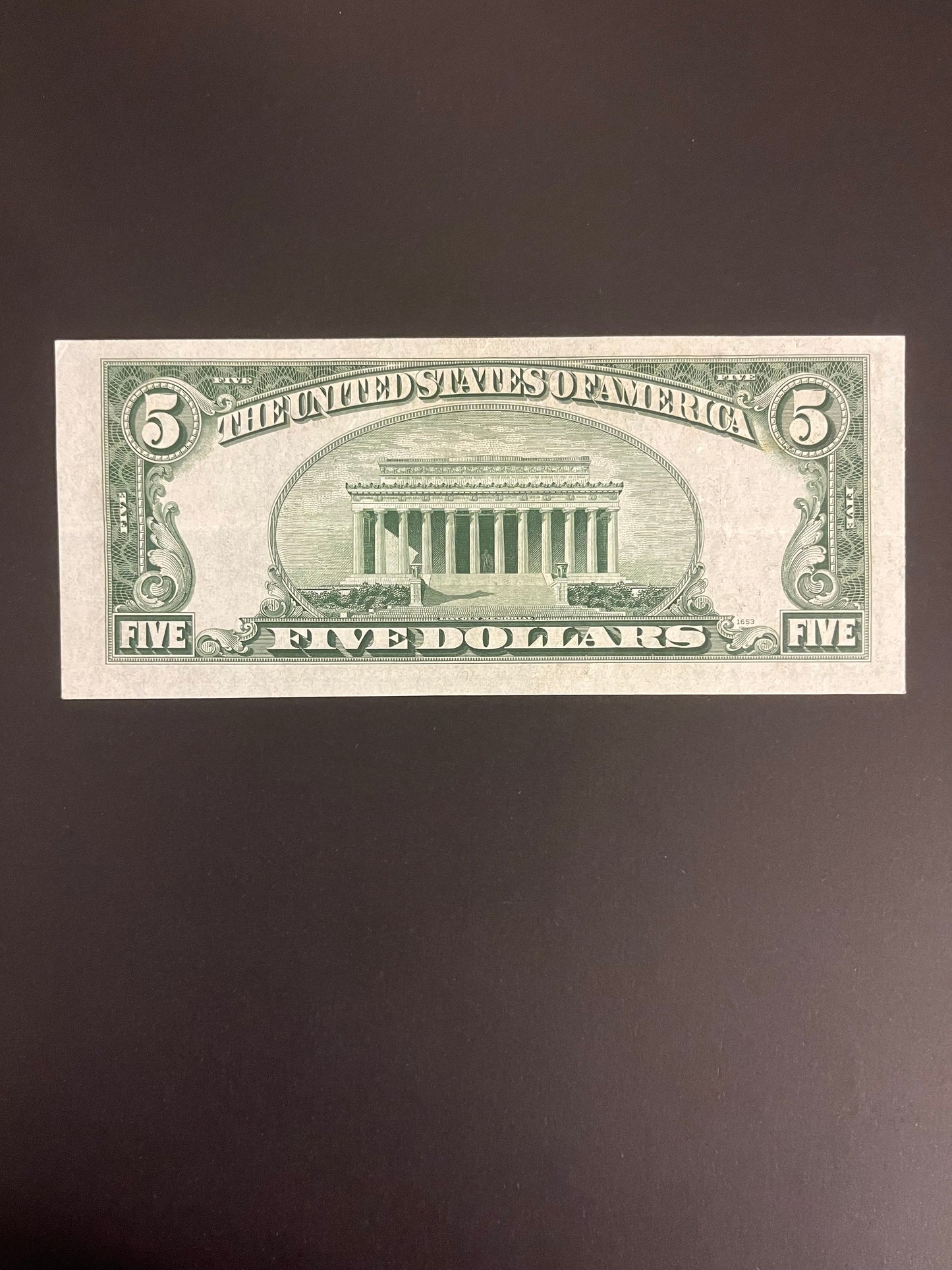 $5 1934 Silver Certificate Note 036a