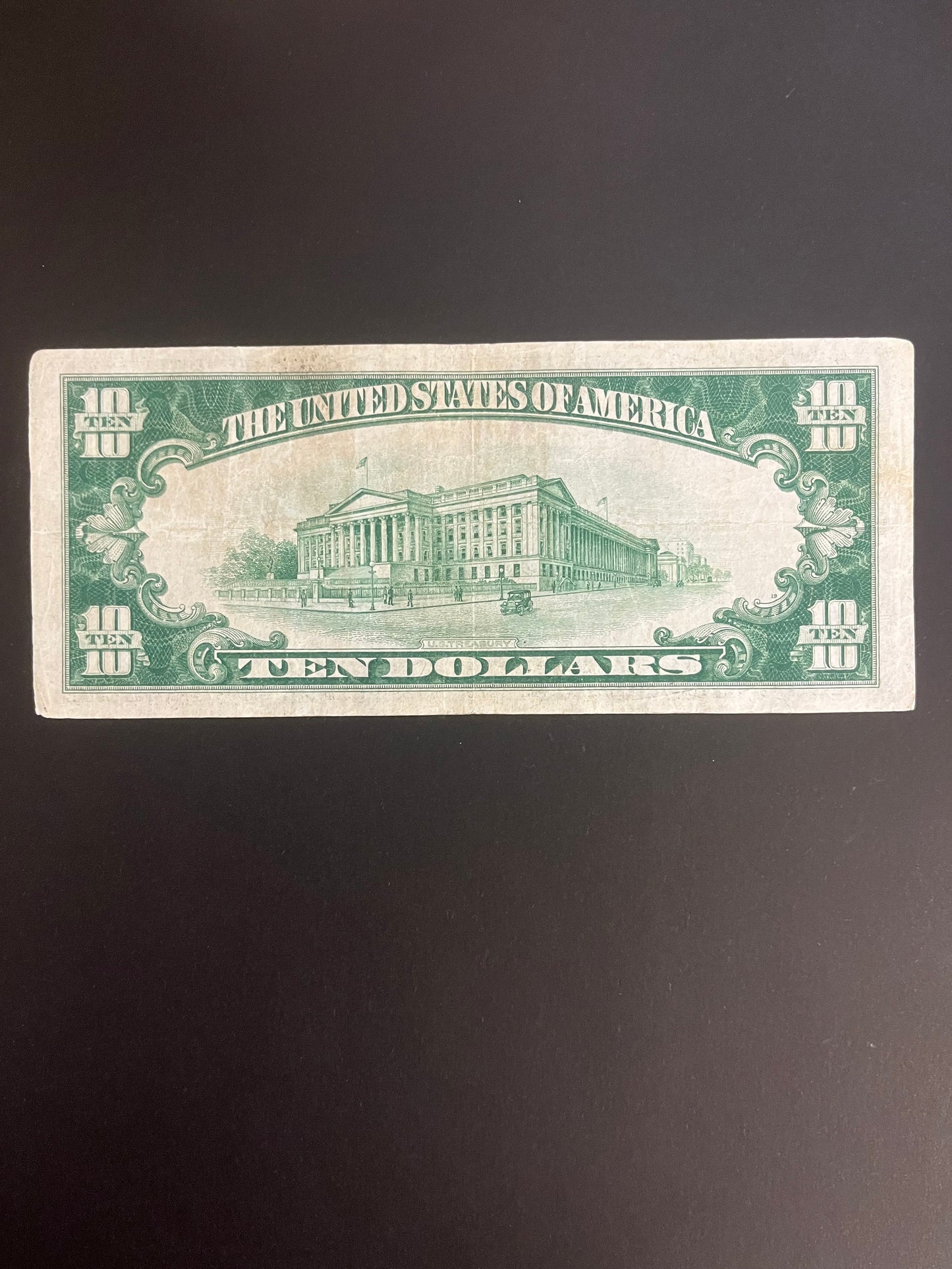 $10 1928 Gold Certificate Note - 8356A
