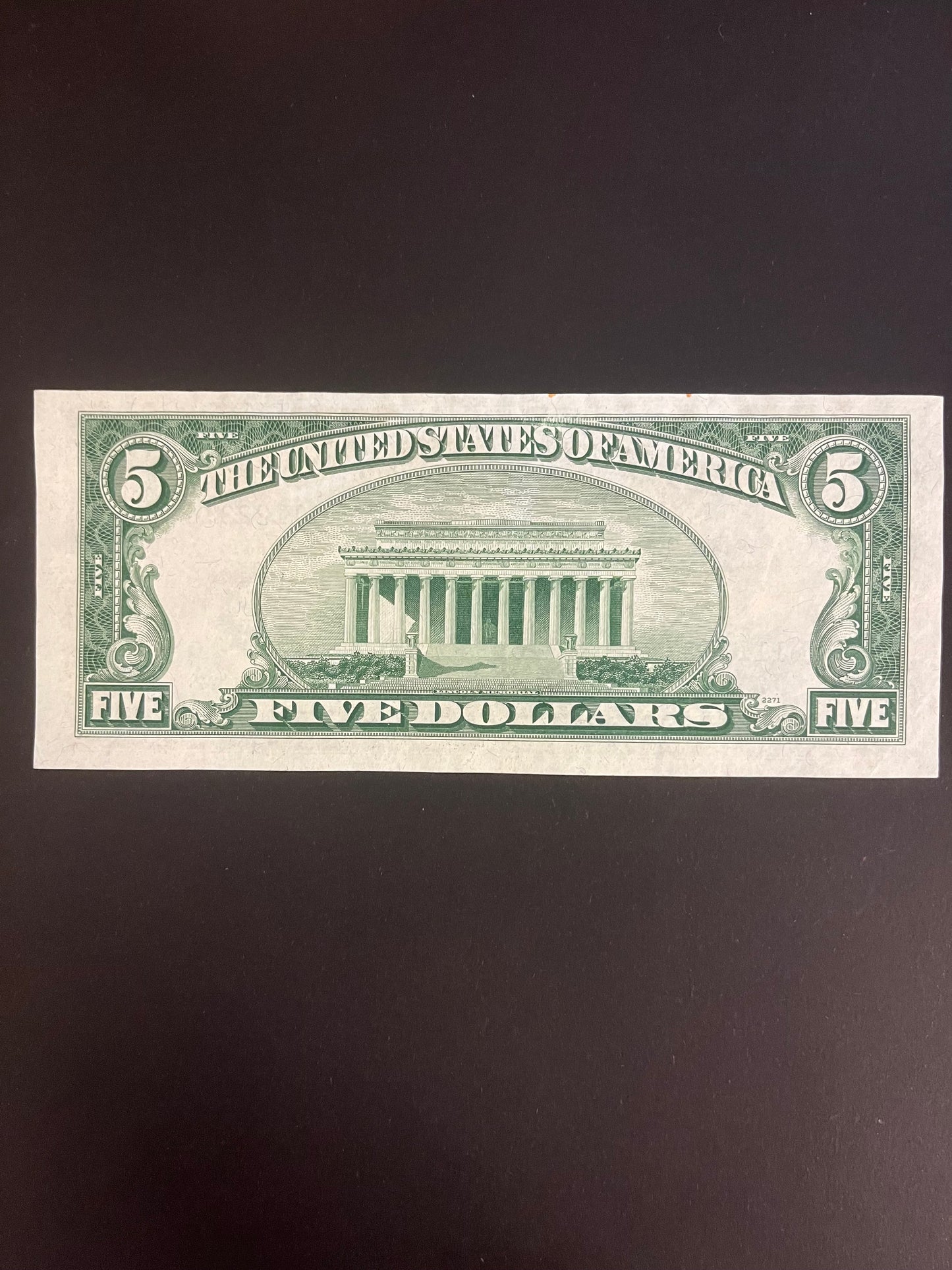 $5 1953 STAR Silver Certificate - 11122376A