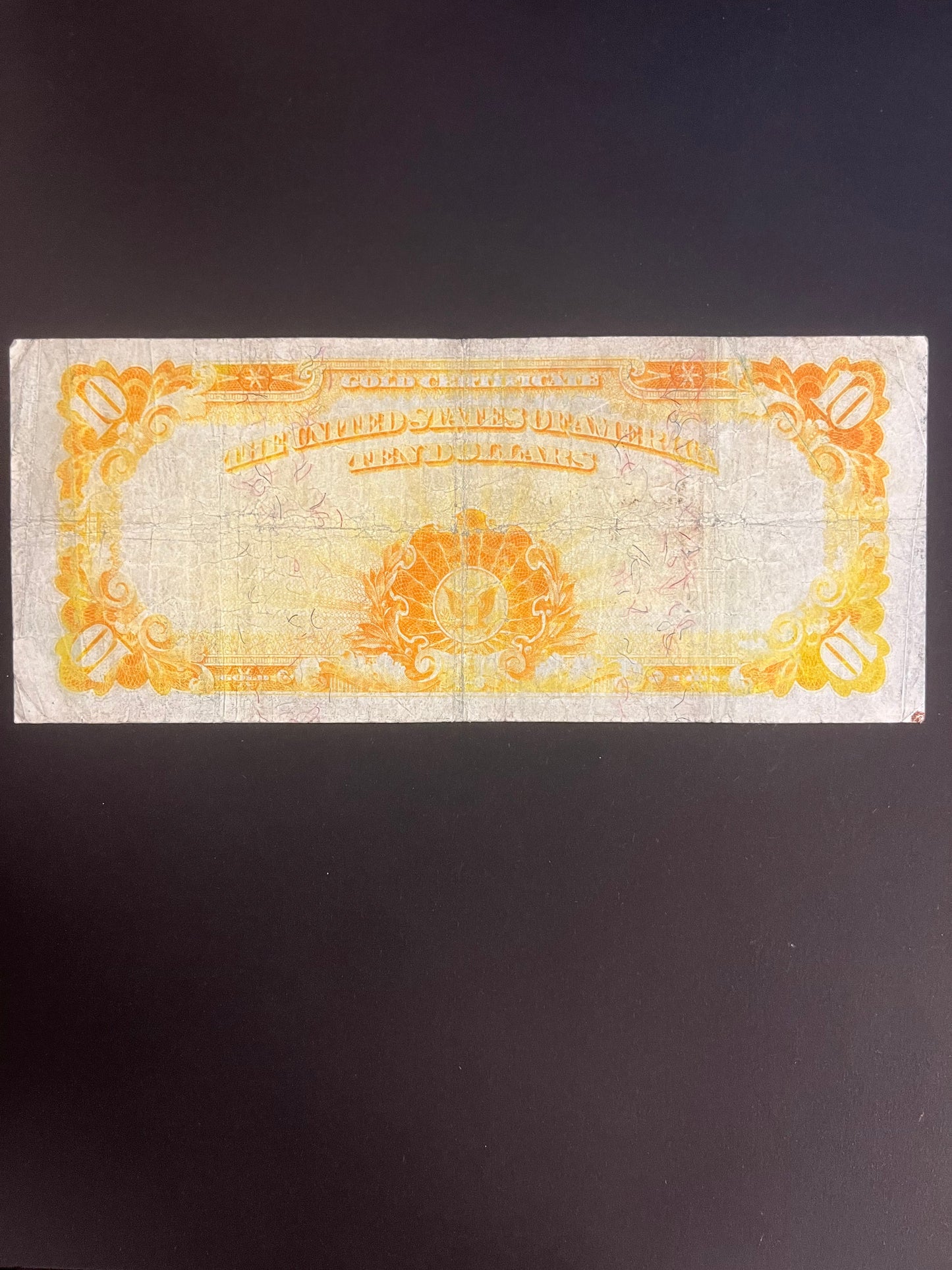 $10 1907 Gold Certificate - 3305