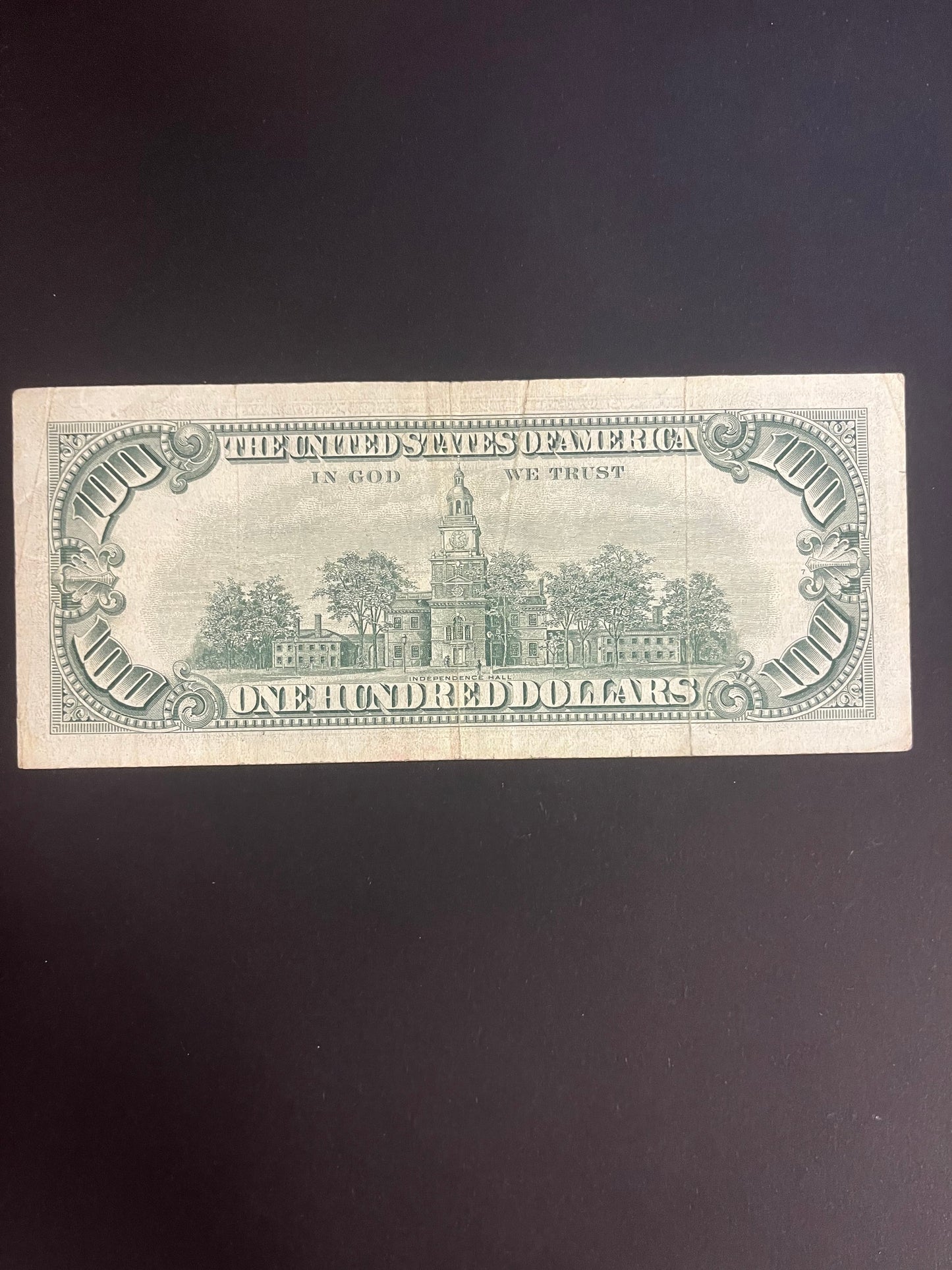 $100 1966 Legal Tender Note - A00546565A