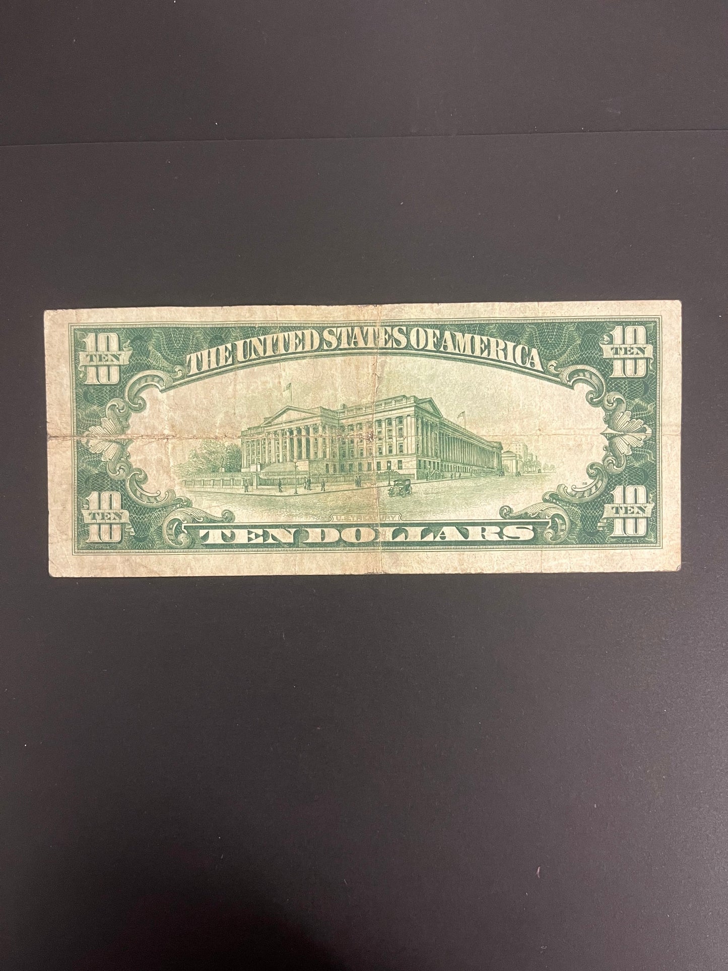 $10 1928 Gold Certificate 7397A