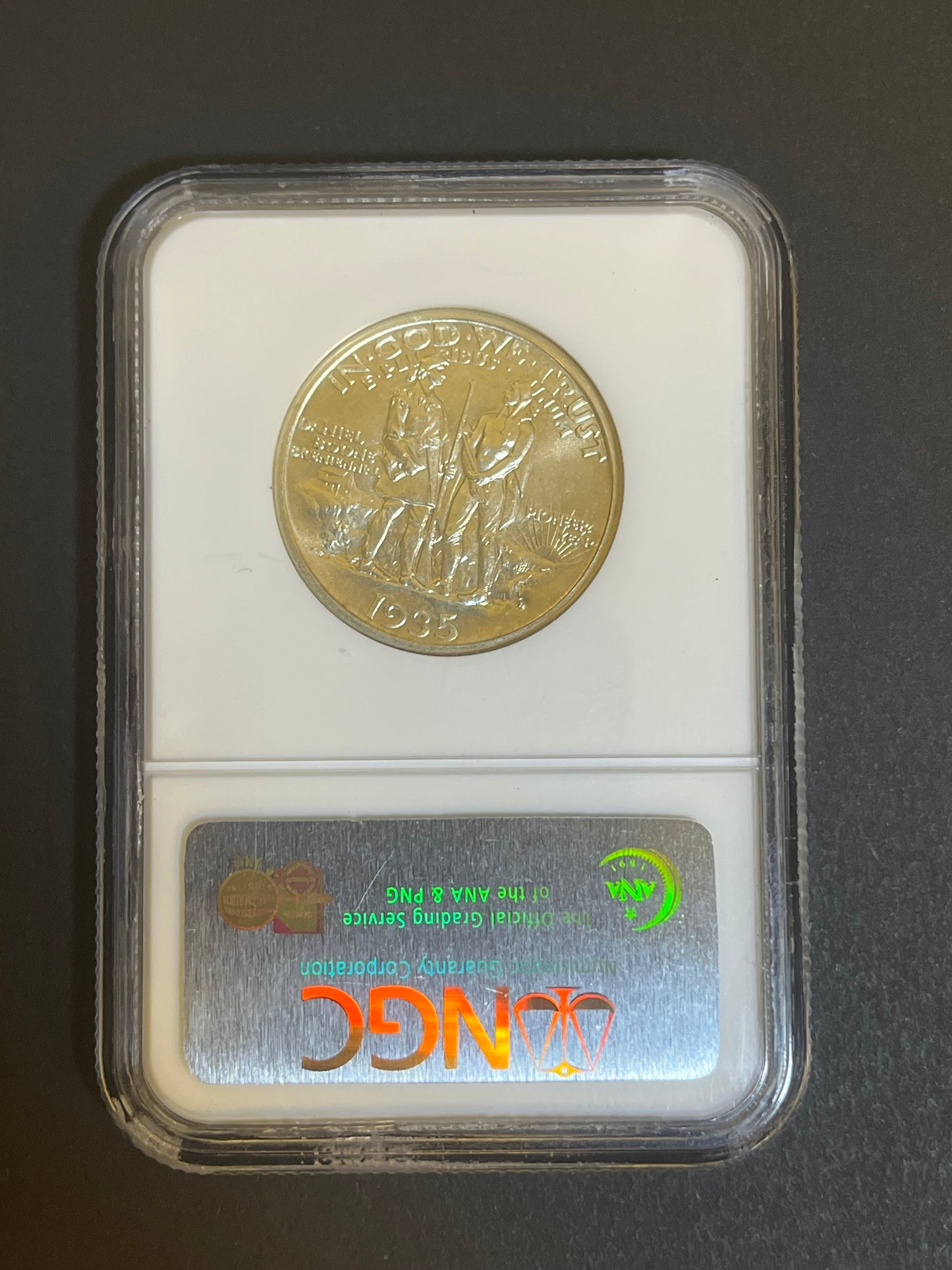 1935-D Boone Commemorative Half Dollar - MS 65 NGC - Silver 50C Coin