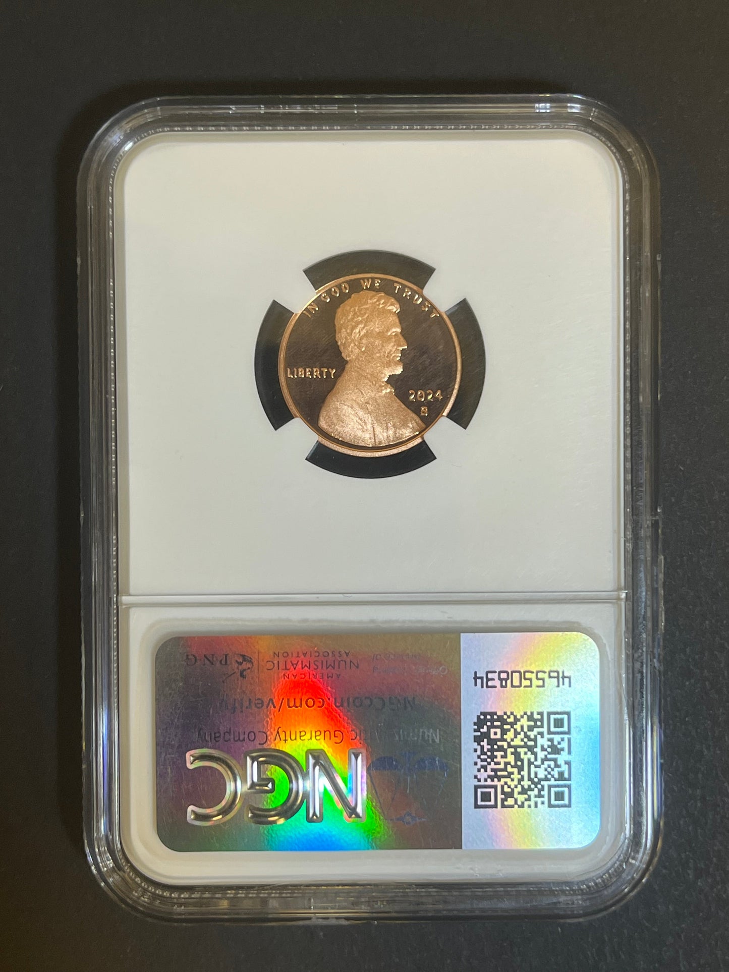 2024-S Lincoln Penny PF69 RD Ultra Cameo - First Releases - NGC Graded Coin