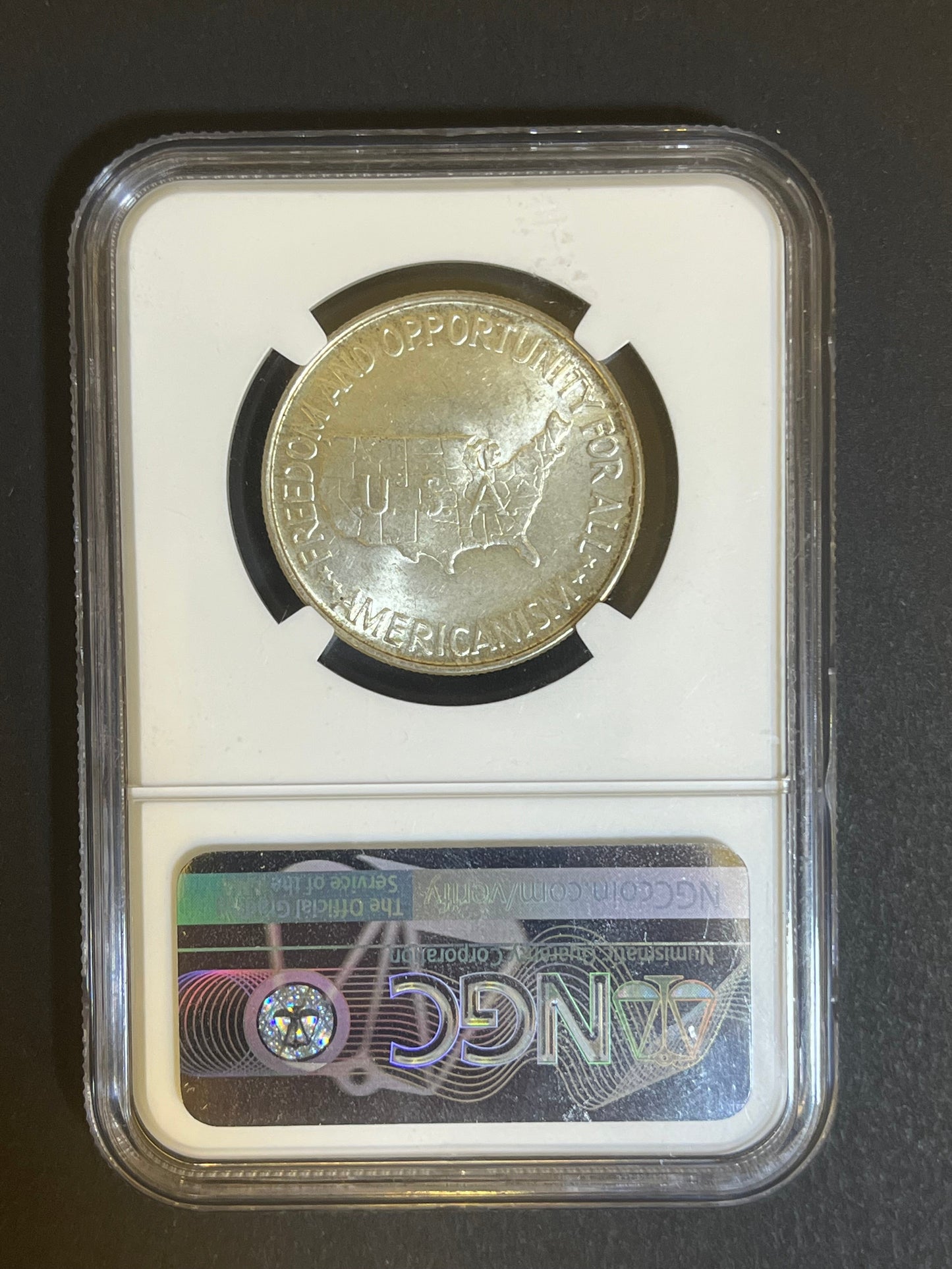 1952 Washington-Carver Commemorative Half Dollar - MS64 NGC 50C Coin