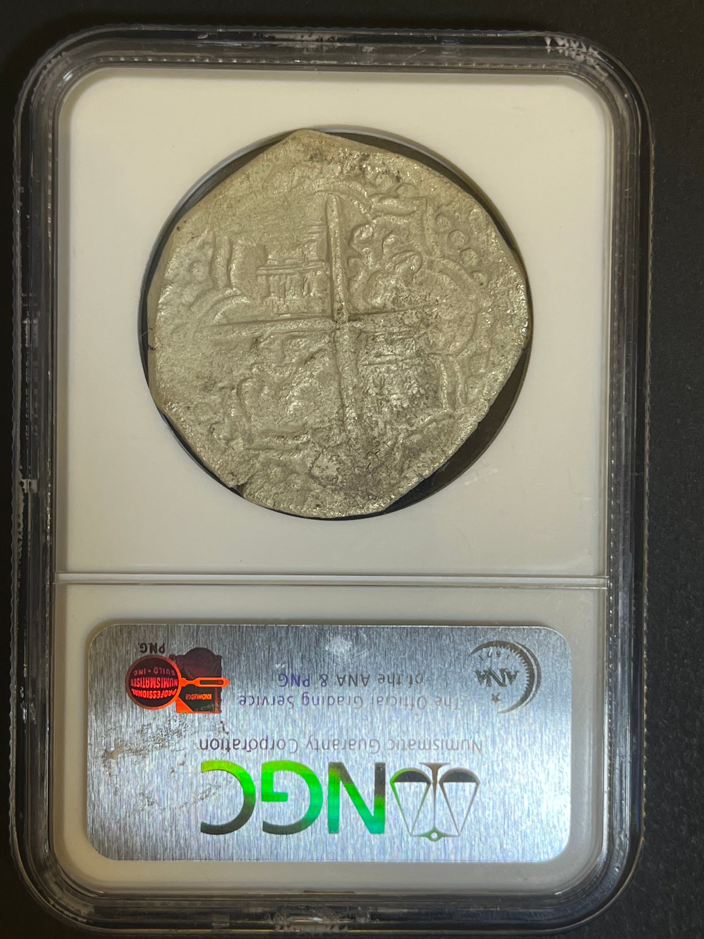 1616-17 Bolivia 8 Reales - Shipwreck Effect - São José Treasure Coin NGC