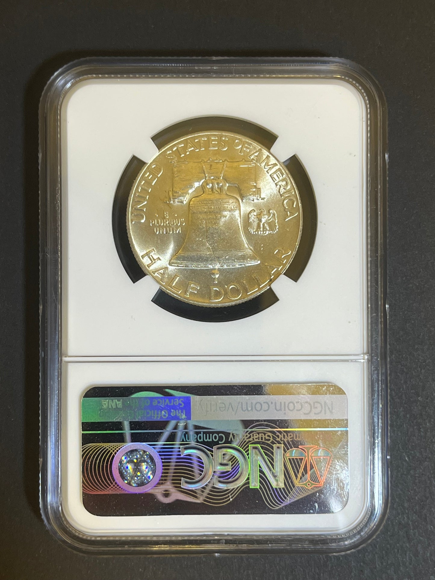 1948 Franklin Half Dollar - MS 64 FBL NGC -90% Silver Coin