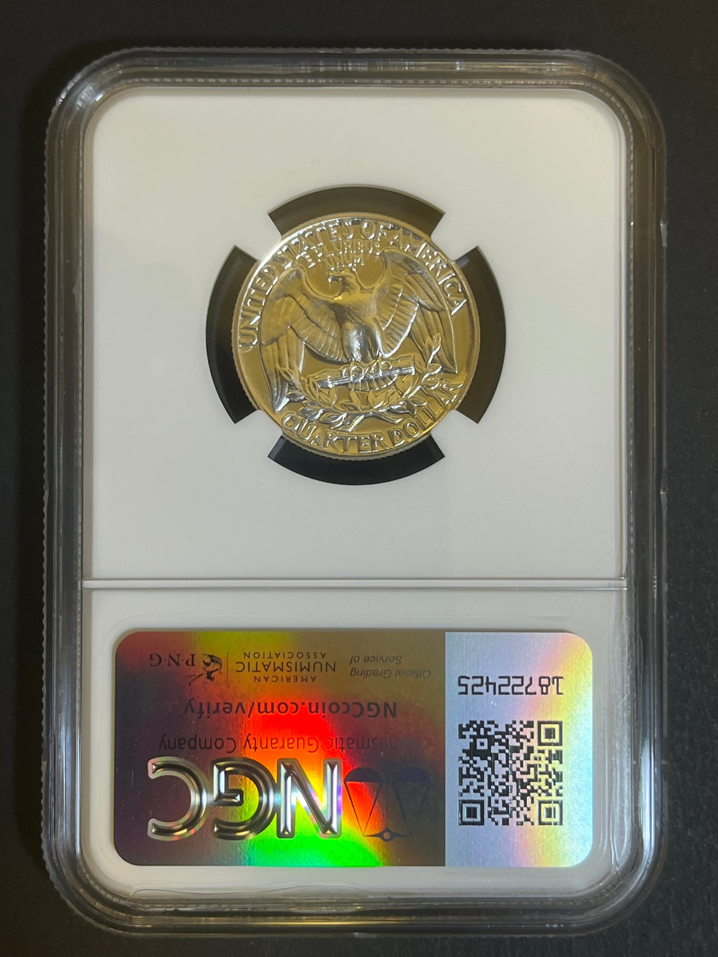 1961 Washington Quarter PF 68 - NGC Certified 90% Silver Proof Coin